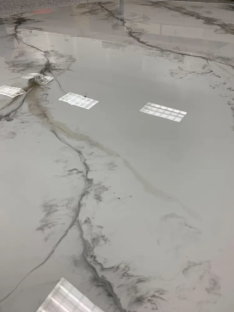 Epoxy Metallic Floor - Gramajos - Atlanta GA
