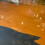 Epoxy Metallic Basement Floor Gramajos